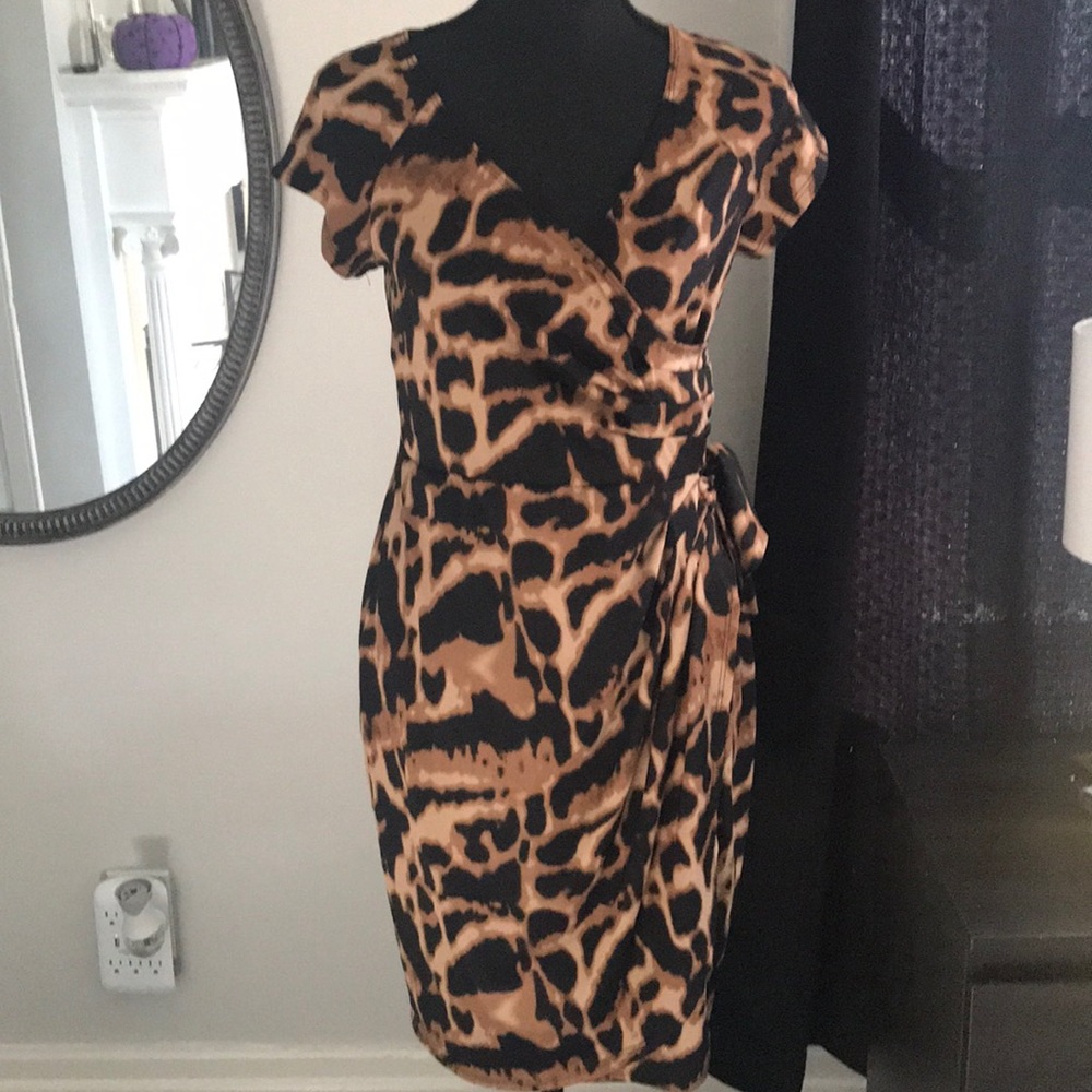 Sexy leopard dress